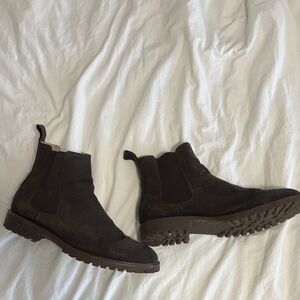 Banana Republic Dark Brown Leather Boots